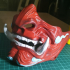 Samurai Mask Model 2 print image