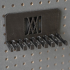 Combination Spanner Set 8pcs metric 8-19mm Wall Holder 011 I for screws or peg board image