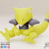 Abra (1/10 Scale Articulated Pokemon) image