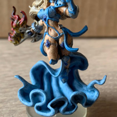 Picture of print of Levita - Female Arcane Wizard- 32mm - DnD This print has been uploaded by Lars Borris Jensen