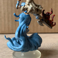 Picture of print of Levita - Female Arcane Wizard- 32mm - DnD This print has been uploaded by Lars Borris Jensen