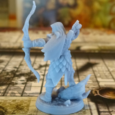 Picture of print of Turandur - high Elf Archer - 32mm - DnD