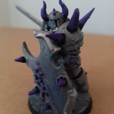Picture of print of Volkor - Chaos warrior - 32mm - DnD
