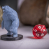 Grizzly Bear Miniature - pre-supported print image