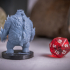Magma Bear Miniature - pre-supported print image