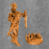 Aztec warriors and bard miniatures image