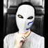 Ghost Devil Mask  Halloween Cosplay print image
