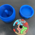 Puzzle in a container #1 (Cylinder Puzzle 1) image