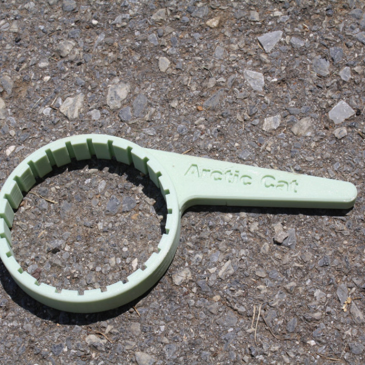 3D Printable Can-Am Fuel Pump Retaining Ring Wrench - Outlander