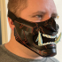 Oni Cyber Punk Mask print image