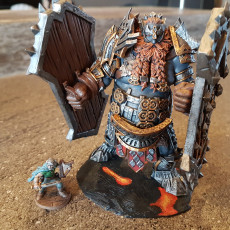 Picture of print of Fire Giant Juggernaut