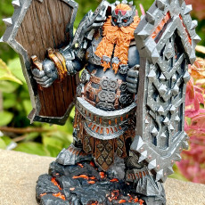 Picture of print of Fire Giant Juggernaut