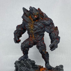 Picture of print of Magma Elemental