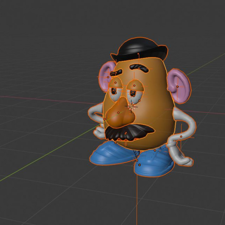 STL file MR Potato Head, Pixar 🥔・3D print design to download・Cults