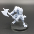 Dragonborn Axe Soldier/ Half Dragon Fighter / Lizardfolk Juggernaut Warrior image