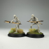 Undead Skeleton Archers - Tabletop Miniature print image