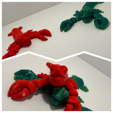 Picture of print of CUTE FLEXI PRINT-IN-PLACE Lobster