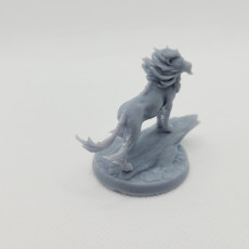 Picture of print of Celestial Lion Majestic, Pose #1