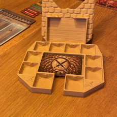 Picture of print of Gloomhaven Monster Stats and Damage Holder - ring