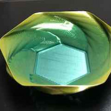 Picture of print of Hex Twist Bowl