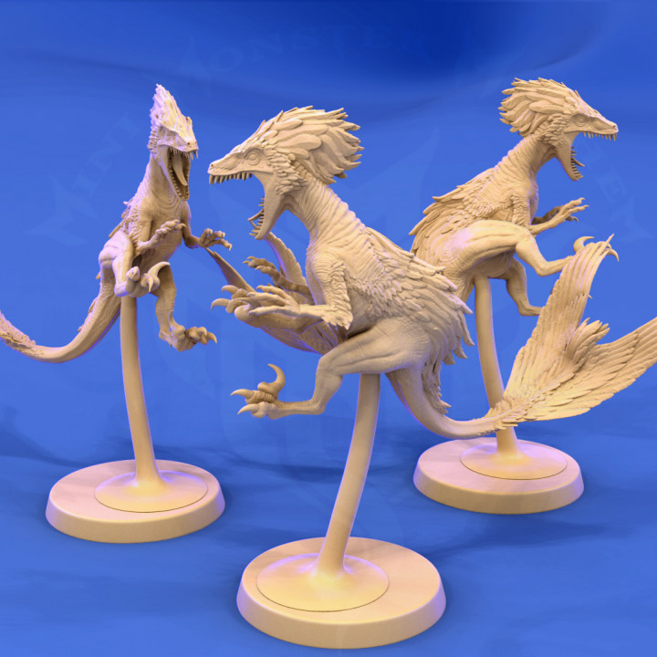 $4.99Feathered Raptor (Jump attack pose)