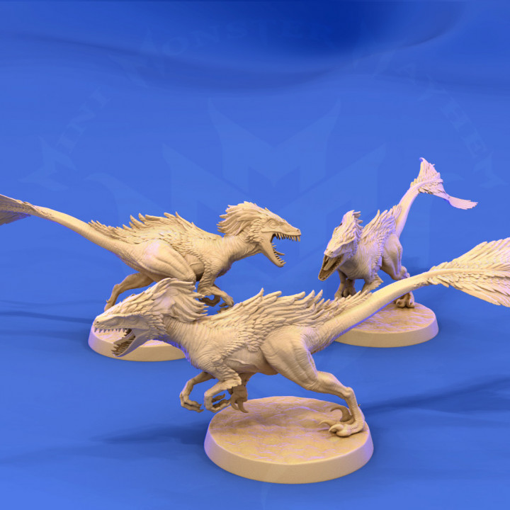 $4.99Feathered Raptor (running attack pose)
