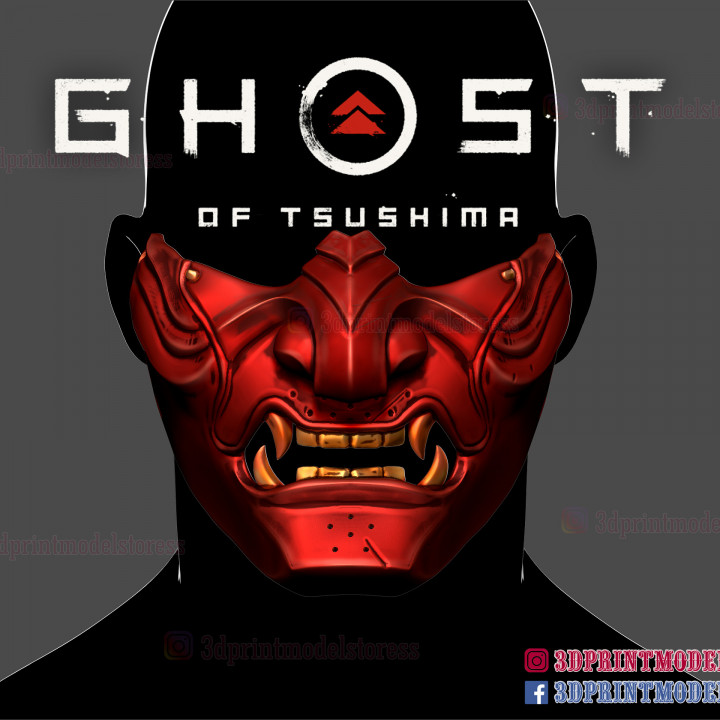 $24.99Ghost of Tsushima - Oni Samurai Ghost Mask Cosplay Halloween