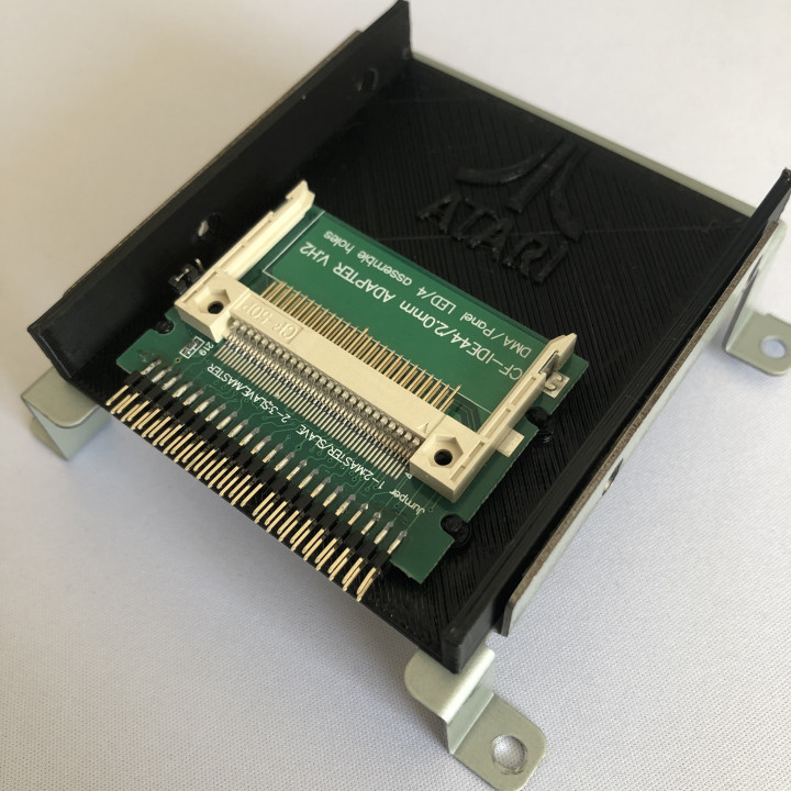 Atari Falcon CF card adapter mounting bracket