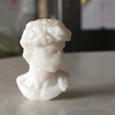 Picture of print of David Bust with Medical Mask This print has been uploaded by Алексей Задеряка