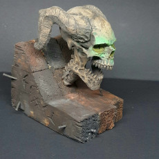 Picture of print of Demon Skull