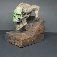 Picture of print of Demon Skull