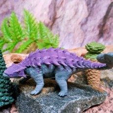 Picture of print of Ankylosaurus Updated