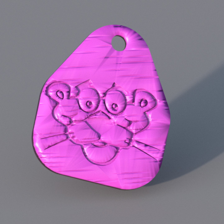 Pink Panther keychain