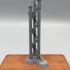 Picture of print of Miniature Lookout Tower Trio
