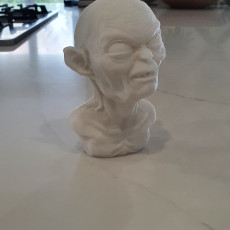 Picture of print of GOLUM BUST Support Free This print has been uploaded by patrick barry