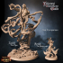 FULL PACK! ALL THIEVES of the Shadowsands Guild  [Display piece (Great Djinn + 7 Heroes + Queen) + Regular-sized Djinn + Sly the Pusher + Runners] image