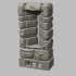OpenForge Dungeon Stone Separate Wall Arrow Slits image