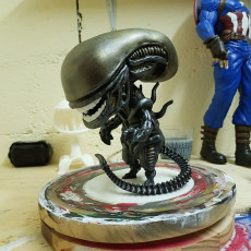 Picture of print of alien