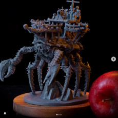 Picture of print of CRAB SHIP