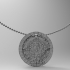 aztec calendar necklace image