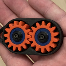 Picture of print of Gear Spinner Keychain