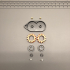 Gear Spinner Keychain image