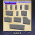 Classic Dungeon Half-Height Walls Set image