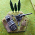 6mm AA-Artillery with diorama image