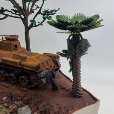 Picture of print of 28mm Modular Palm Trees - Pack C