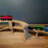 Multi-Level Train Bridge Pillar Set image