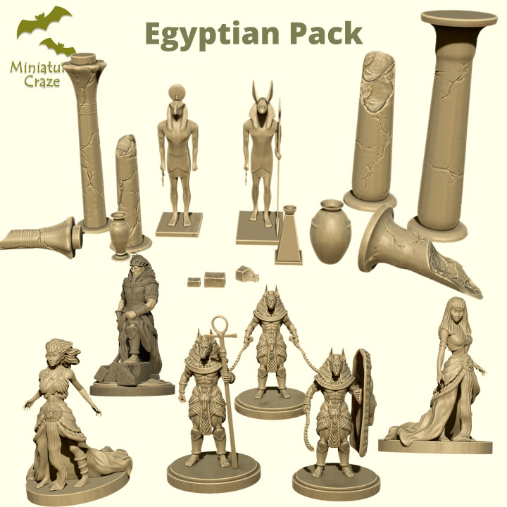 Egyptian Miniatures and Props's Cover