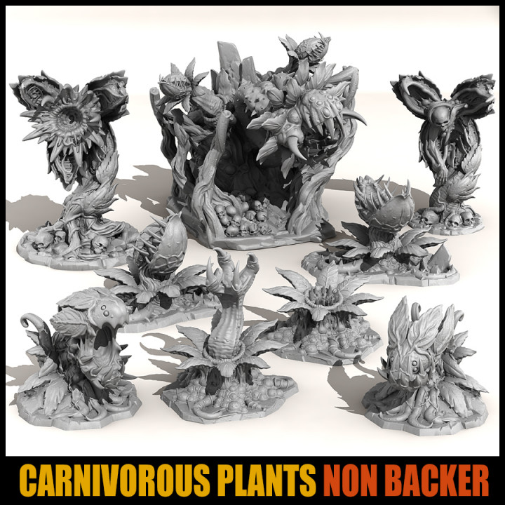 Carnivorous Plants Add-On Public [10.50$ for BACKERS]'s Cover