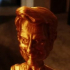 Political Cartoon Style Bust and Statue of Brazilian President Jair Bolsonaro / Presidente do Brasil image
