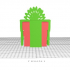 Lockable Christmas Present Box Designed In Selfcad image